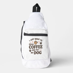 Bandolera Divertido perro amante Perro madre perro papá
