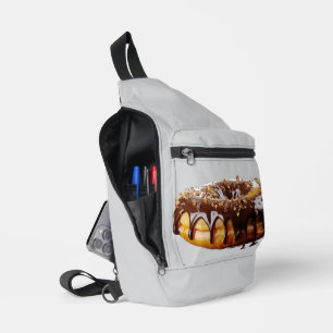 Bandolera Donut decadente de SlipperyJoe's cubierto de grues