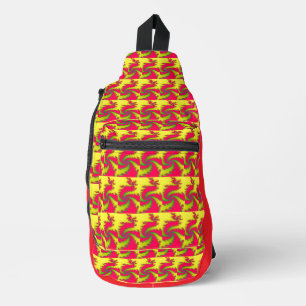 Bandolera Dragón de Año Nuevo chino fractal