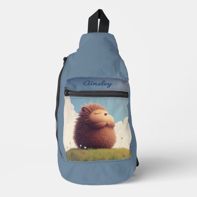 Bandolera Dreamy Fluffy Hedgehog (Anverso)