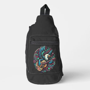 Bandolera Eagle Jammin en guitarra
