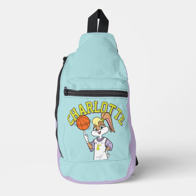 Bandolera El giro de baloncesto de Lola (Anverso)
