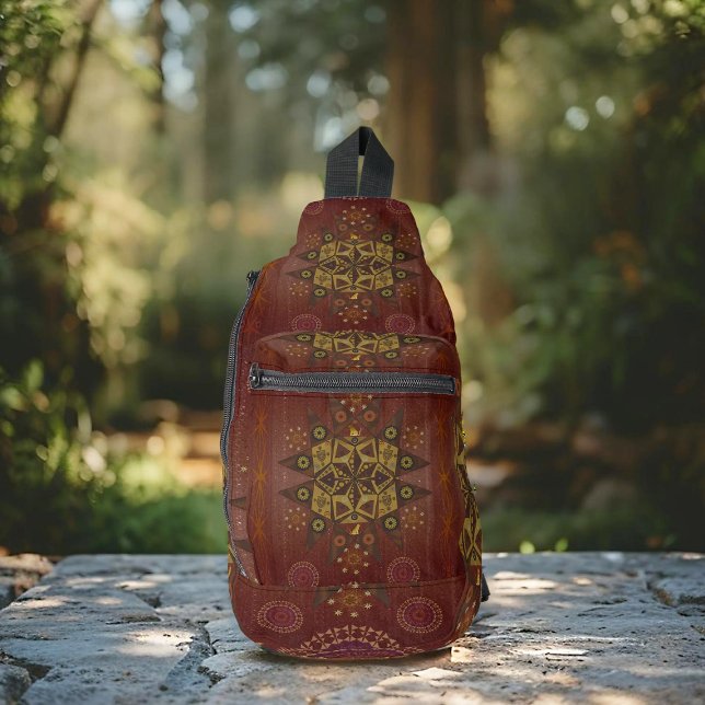 Bandolera El protector de la justicia de Geo tantrum mandala (Subido por el creador)