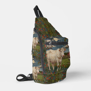 Bandolera Elegante granja de vacas boho de moda de campo