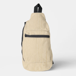 Bandolera Elegante grano de madera blanca español