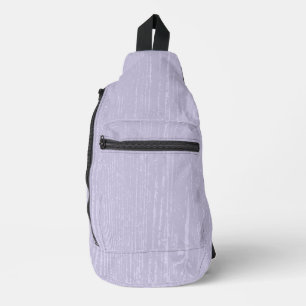Bandolera Elegante Lavanda Madera Grain Sling Bag