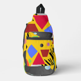 Bandolera Elegante moda estilo geométrico moderno