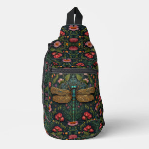 Bandolera Elegante moda personalizada de libélula vintage bo