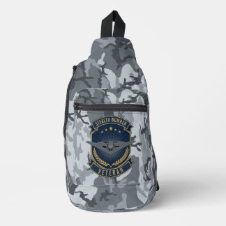 Bandolera Emblema de Veterano del Bombardero Stealth B-2 Spi