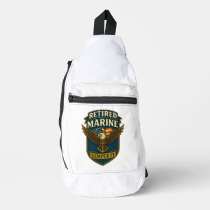 Bandolera Emblema del logotipo de VetGearHQ.com Veterano del