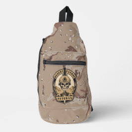 Bandolera Emblema Táctico Veterano de Patrulla del Desierto