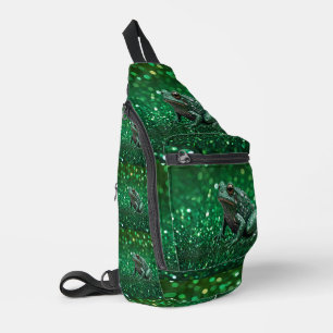 Bandolera Emergencia Encantadora: La Rana de Destello Verde