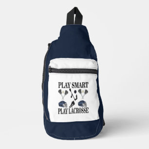Bandolera Equipo deportivo de entrenador Lacrosse Lax Player