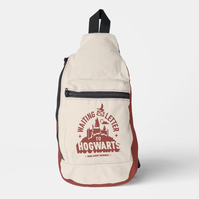 Bandolera Esperando mi Carta de HOGWARTS™ (Anverso)
