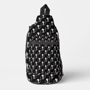 Bandolera Esqueleto de Halloween con Espada