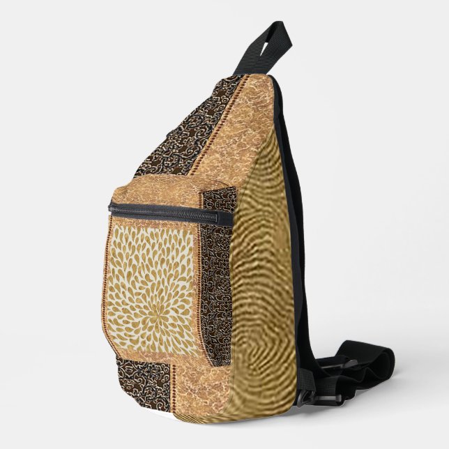 Bandolera "Estilo de caballo y buggy contemporáneo" cortar b (Esquina derecha)