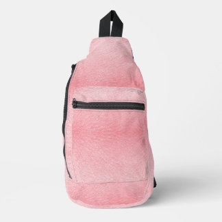 Bandolera Faux Pink Leather