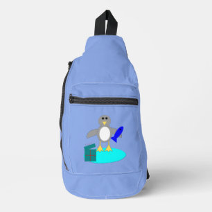 Bandolera Feliz Navidad Pingüino