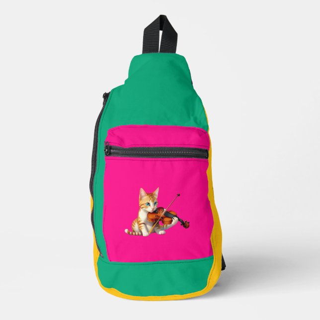 Bandolera Fidel Kitty (Anverso)