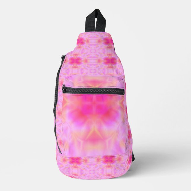 Bandolera Flare rosa (Anverso)