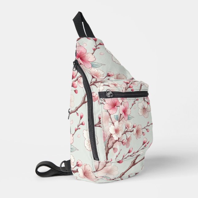 Bandolera Flor de Cerezo (Esquina izquierda)