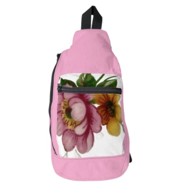 Bandolera Floral Inspirado en Porcelana (Subido por el creador)