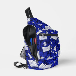 Bandolera Fondo de los Libros Azules