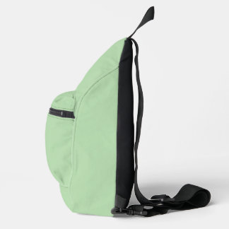 Bandolera Fondo minimalista verde pálido