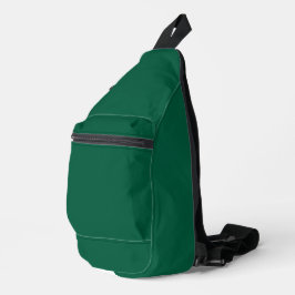 Bandolera Fondo texturizado verde oscuro sólido