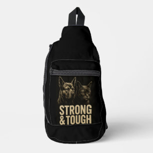 Bandolera Fuerza y resiliencia: Audaz Arte Mascota
