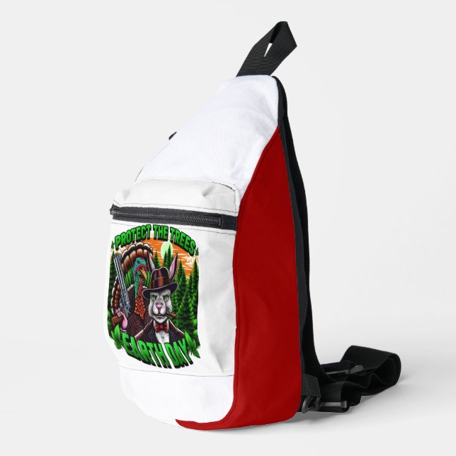 Bandolera Furia Conejo: Gato Elegante Con Arma (Esquina derecha)