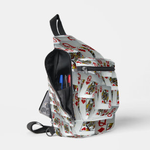 Bandolera "Gambito de Dama: Pares Dispersos de Damas de Bols