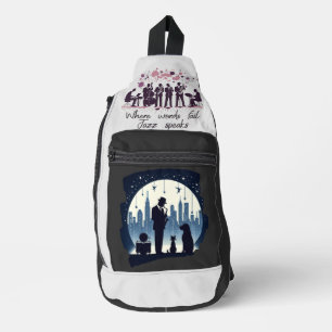 Bandolera Gato, perro, jazz