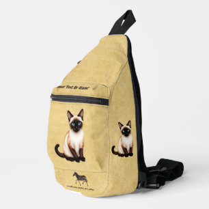 Bandolera Gato siamés