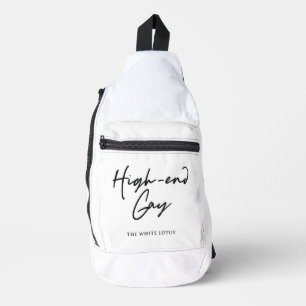 Bandolera Gay de gama alta - El Lotus blanco