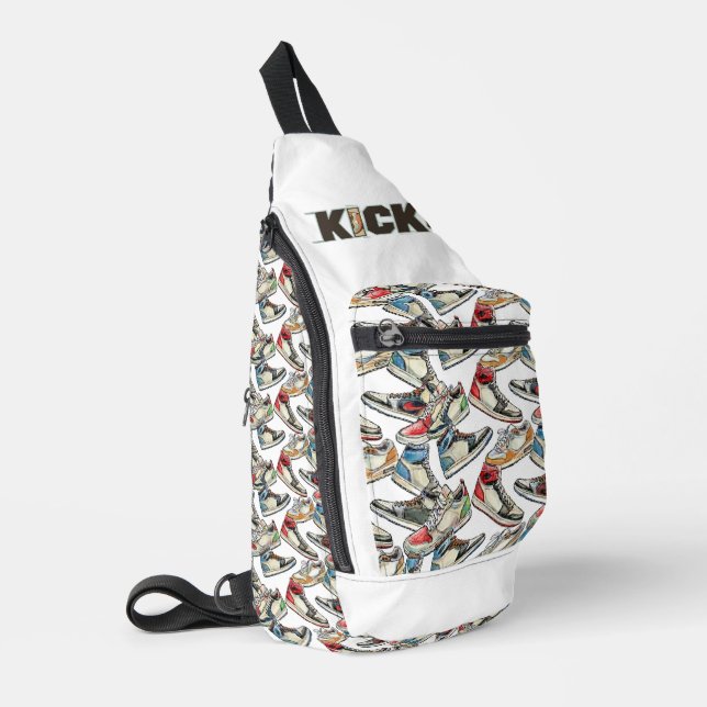 Bandolera Get my Kicks - Sneaker Sling Bag Crossbody (Esquina izquierda)