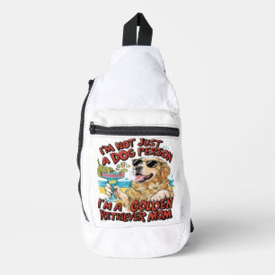 Bandolera Golden Retriever Mom Personalizado
