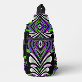 Bandolera Graffiti de neón de tótem ligero para futuras form