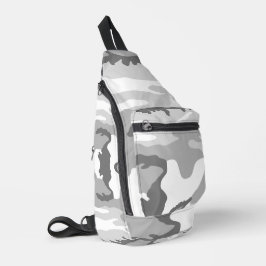 Bandolera Gray Urban Military Camouflage Pattern