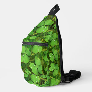 Bandolera Green Shamrock St Patrick's iPhone 5 Funda-Mate