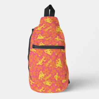 Bandolera Groovy Disco Scooby-Doo Pattern