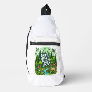 Bandolera Guardianes del bosque: Salven nuestros árboles