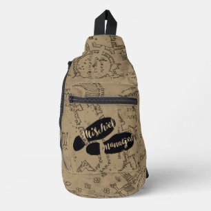 Bandolera Harry Potter Huellas de Mapa de TRAVESURAS COMPL