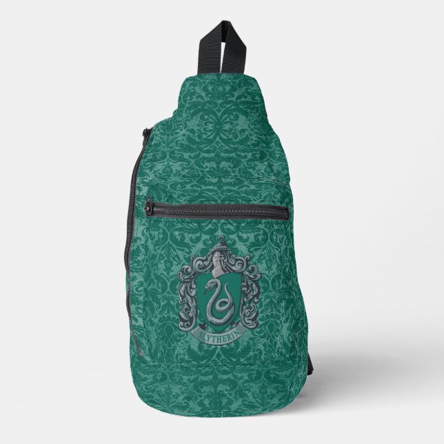Bandolera Harry Potter | Slytherin Escudo Green (Anverso)