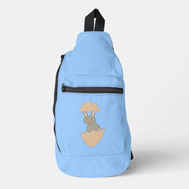 Bandolera Hatching de Bunny de Egg Weird (Anverso)