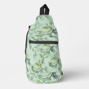 Bandolera Hermosa Floral Vintage