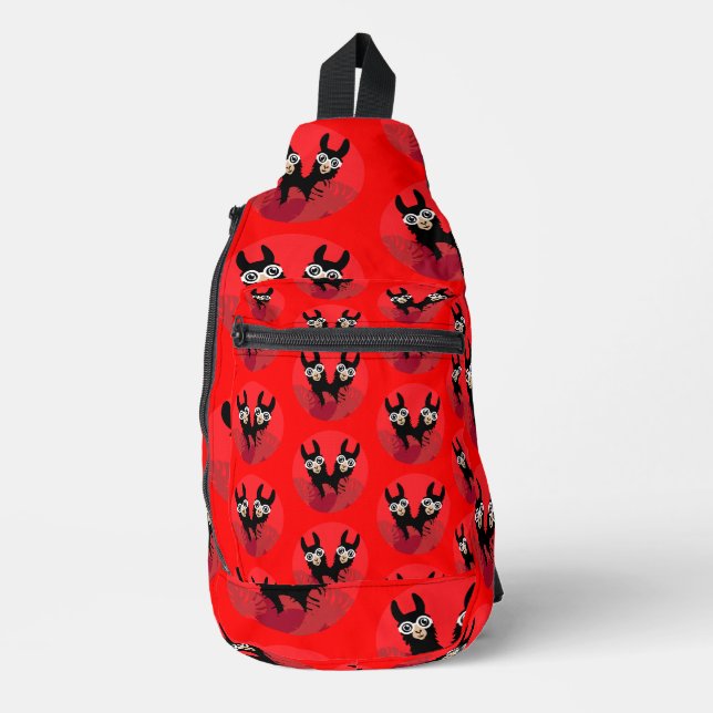 Bandolera Hogar de Fun Llama Alpaca (Anverso)
