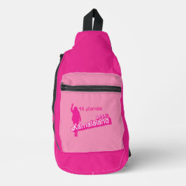 Bandolera "Hola Kamala" - Sling Bag (eslogan B)