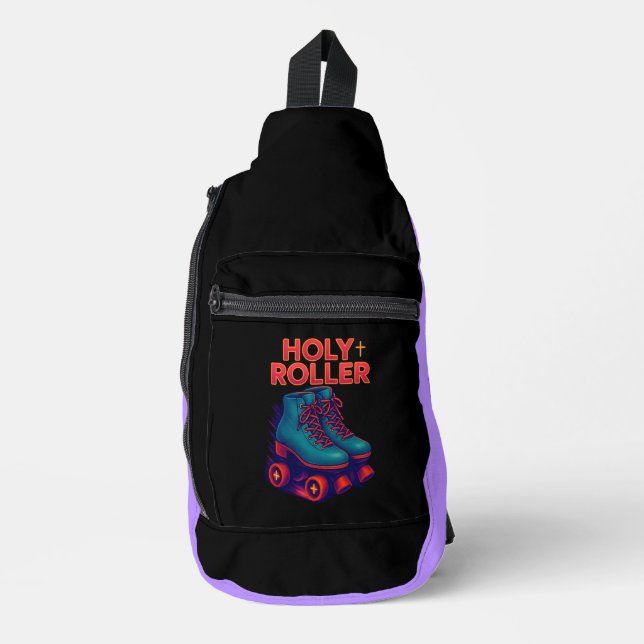 Bandolera Holy Roller Skates - Cristiano (Anverso)