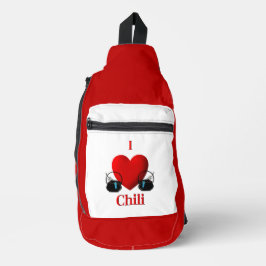 Bandolera I Heart Chili